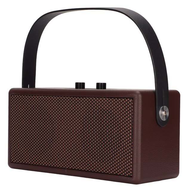 Altavoz Bluetooth retro, Altavoz Bluetooth Altavoz portátil retro vintage Bluetooth Altavoz portátil construido para durar