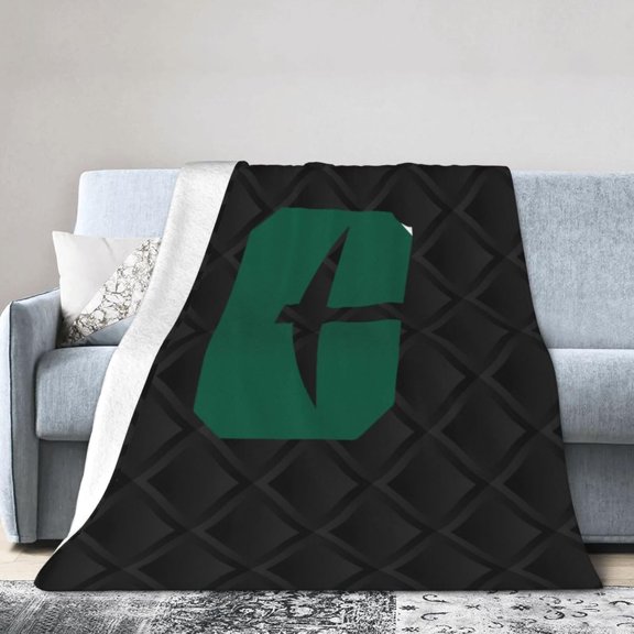 Charlotte 49ers Original Ultra-Soft Micro Fleece Blanket Soft Comfortable Flannel Blanket Available for Bed Couch Living Room