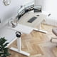 thumbnail image 2 of Radlove Electric Height Adjustable Standing Desk, 63x 30 Inches Stand Up Desk Workstation, Splice Board Home Office Computer Sta My Lux Decor Round, 2 of 6