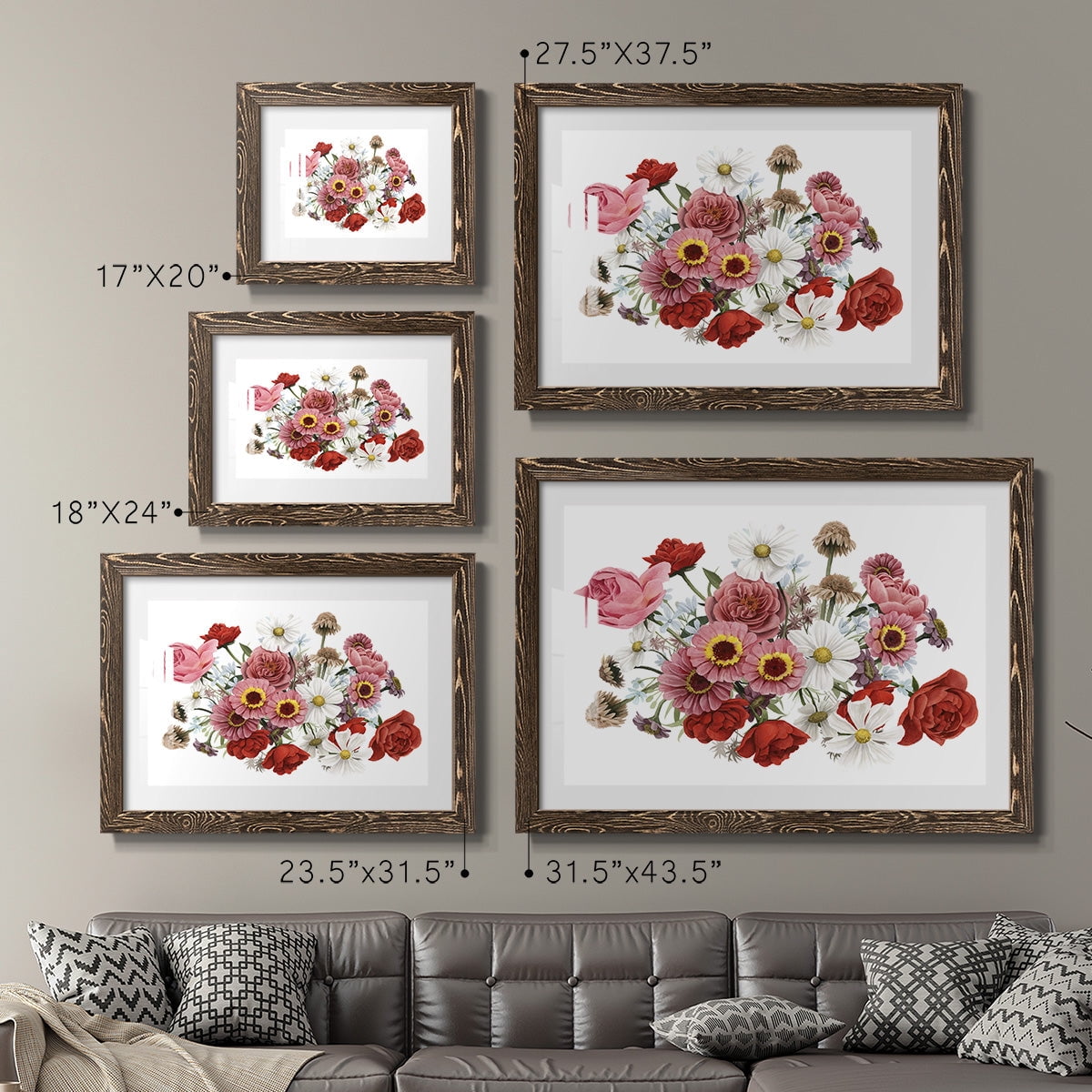 Modern Arrangement III-Premium Framed Print - Ready to Hang
