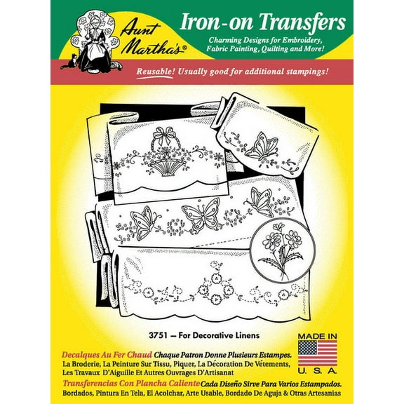 Aunt Martha's #3751 Decorative Linens