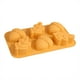 thumbnail image 1 of Molde para pasteles de calabaza de silicona con 6 cavidades. Versátil herramienta para hornear y hacer velas DIY para uso doméstico., 1 of 8