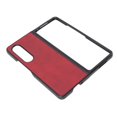 thumbnail image 2 of Foldable Phone Case, Impact Resistant Rugged Synthetic Leather Accurate Cutouts Great Touch Suede Cushioning Shockproof Phone Cover  For Z Fold 4 For Family Red, 2 of 8
