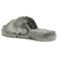 thumbnail image 3 of Journee Womens Cozey Comfort Insole Slip On Round Toe Slippers, 3 of 9