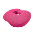 thumbnail image 3 of Cojín de asiento ergonómico de espuma viscoelástica, transpirable y ligero para sentarse cómodamente. Rojo rosa, 3 of 9