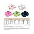 thumbnail image 2 of Frontwalk Women Flip-flops Soft Cushion Sandals Wedge Footbeds Daily Non-slip Thong Ladies Arch Support Slides Green 7-7.5, 2 of 7