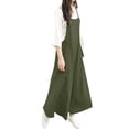 thumbnail image 3 of ZANZEA Ladies Casual Solid Tank Jumpsuit Long Suspender Overalls Bib Pants, 3 of 11