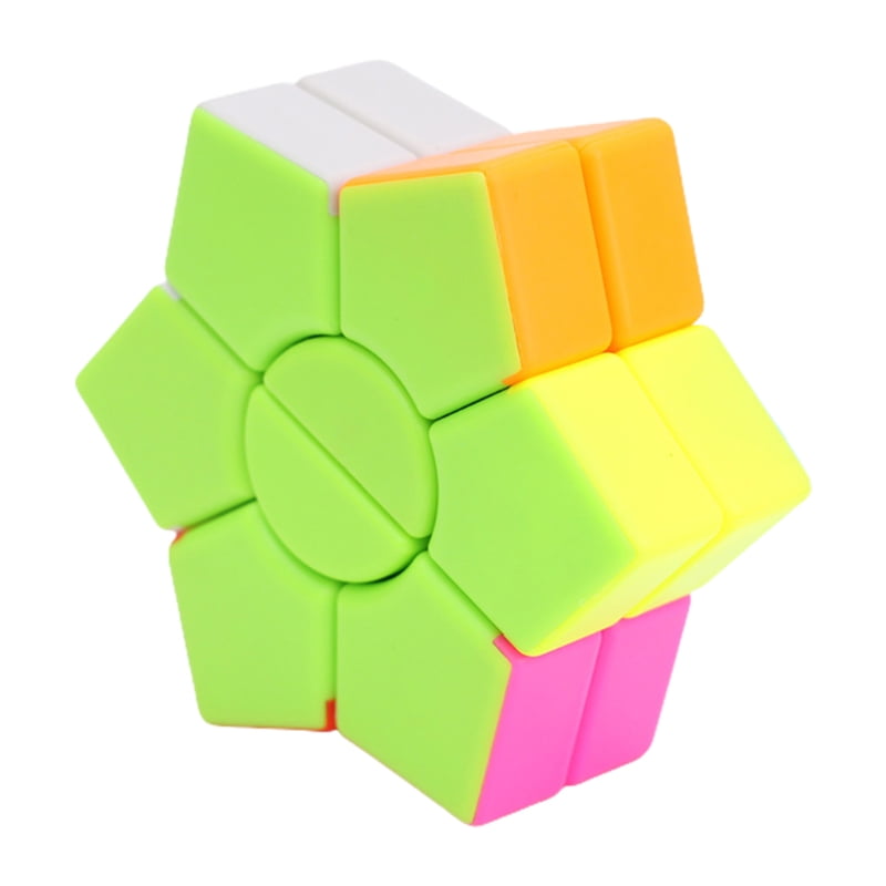 LeFun 3 rank Magic flower cube speed puzzle magic cube for children kids adults 