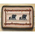 thumbnail image 2 of Capitol Importing 59-TR116MB 13 x 36 in. Mama & Baby Bear Oblong Table Accents Rug, 2 of 3