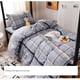 thumbnail image 4 of Naiovety Juego de 3 sábanas para cama, funda de almohada, juego de funda de edredón, ropa de cama cómoda a rayas a la moda, ropa de cama para Juegos de cama, 4 of 6