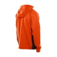 thumbnail image 3 of Men's New Era  Orange Cincinnati Bengals Combine Authentic Raglan Scuba Full-Zip Hoodie, 3 of 5