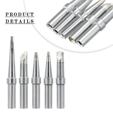 5Pcs Replacement Et Soldering Iron Tips for Weller We1010Na Wesd51 Wes50 51