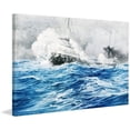 thumbnail image 2 of "Smashing Through Waves" Painting Print on Wrapped Canvas, 2 of 7