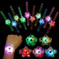 thumbnail image 1 of Pulseras Party Favors SCIONE con iluminación LED, paquete de 24 unidades para niños de 4 a 12 años, 1 of 6