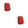 thumbnail image 1 of Monstrate Bolsa de almacenamiento de Cable de datos EVA, organizador de bolsillo de malla de Color sólido de estilo Simple, bolsa organizadora Rojo 2Conjunto, 1 of 6