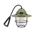 thumbnail image 2 of LED Camping Lantern Rechargeable, 4 Modes Infinitely Dimmable Light，Hanging Retro Light, Battery Powered IPX4 Waterproof Portable Outdoor Tent Electric Lamp, 2 of 7