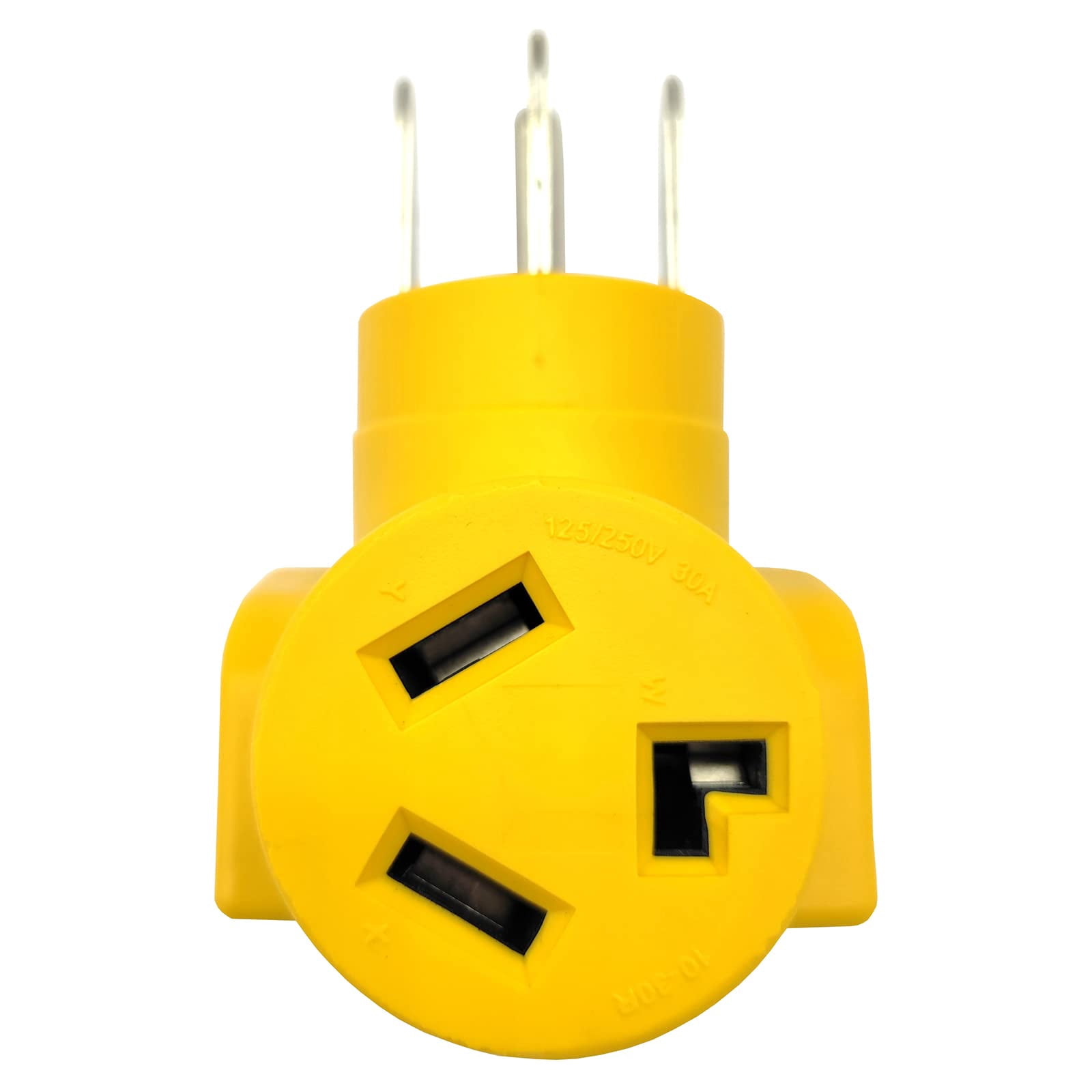 Parkworld 62855 NEMA 14-50P to 10-30R One Piece Compact Adapter RV to Dryer Adaptor Output 30amp 250Volt