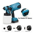 thumbnail image 5 of 800ML Cordless Electric Spray Gun Portable Paint Sprayer Auto Furniture Steel Coating Airbrush Compatible For 18V Battery ,User-Friendly Design, 5 of 5
