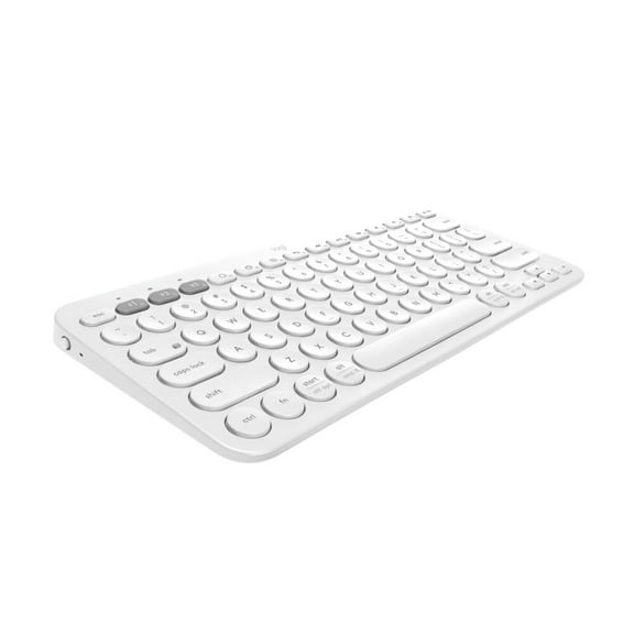 Logitech Multi-Device Bluetooth Keyboard for Mac with Compact Slim Profile, Easy-Switch up to 3 Devices, Scissor Keys, 2 Year Battery, Compatible with macOS, iOS, iPadOS, Off White