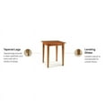 thumbnail image 4 of Homestyles Arts & Crafts Wood Bistro Table in Brown, 4 of 9