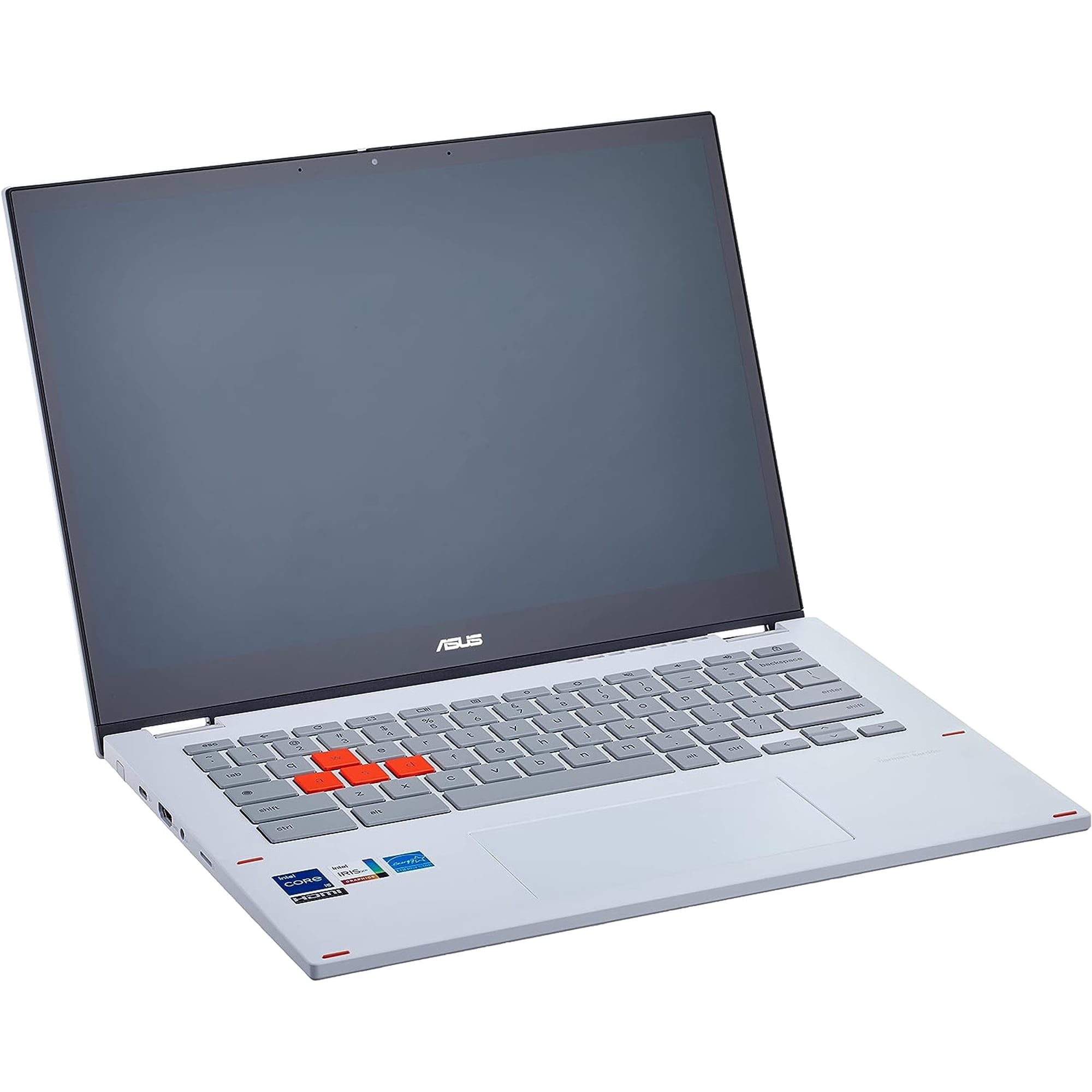 Asus CX3401FBADH586T 14" WUXGA - Intel Core 12th Gen i5-1235U (10 Core) 1.3GHz - 8GB RAM - 8GB On-board Memory -256GB SSD - Iris Xe Graphics - Chromse OS - Pearl White - Convertible 2 in 1 Chromebook