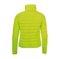 thumbnail image 2 of SOLS - Chaqueta acolchada modelo Ride repelente al agua para mujer (Verde neón), 2 of 3