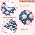 thumbnail image 2 of Girls Dress Baseball Sleeveless Dress for Girls Hem A-Line Casual Sundress, 2 of 7