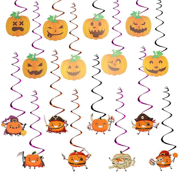 16 piezas colgante de Halloween para decoración de Halloween