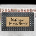 thumbnail image 2 of Maison Concepts Rubber & Coir Mat Welcome To Our Home (18L X 30W X 1H), 2 of 3