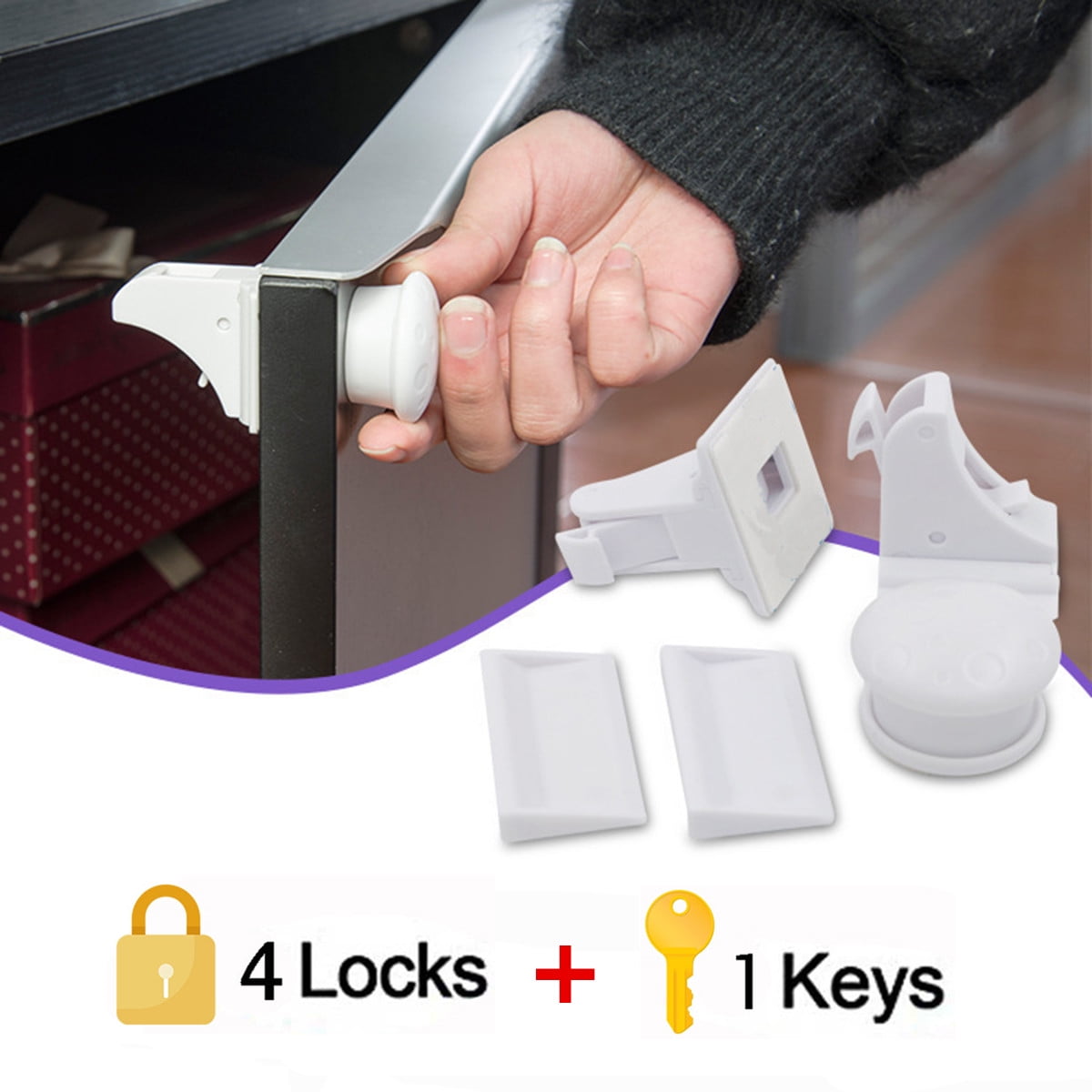 child proof kitchen door locks