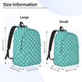thumbnail image 6 of Wukai Aquamarine Glitter1 Paper Reusable Cosmetic bag,Travel Toiletry Organizer Capacity,Waterproof Puzzle Bags, 6 of 7