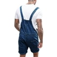 thumbnail image 3 of Casual Denim Pants Men Bib Jumpsuit Jeans, 3 of 4