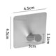 thumbnail image 3 of Ganchos Adhesivos para Baño o Cocina, 5 Piezas (1 Gancho Doble, 4 Ganchos Individuales), Toallero de Acero Inoxidable brillar  Electrónica, 3 of 5