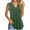 Army Green, variant on Yghzkop Casual Tank Tops for Women V Neck Sleeveless Solid Color Top Pleated Tunic Shirt Top Summer Lightweight T Shirts Fashion Blouse