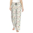 thumbnail image 1 of Balery Mini Wildflower Watercolor Pantalones de pijama para mujer, pijamas ultraligeros, pantalones de estar por casa-Medium, 1 of 6