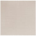 thumbnail image 2 of SAFAVIEH Montauk Audra Geometric Cotton Area Rug, Ivory/Beige, 6' x 6' Square, 2 of 6