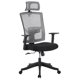 thumbnail image 1 of Yeshouse Silla de oficina ejecutiva de malla, diseño ergonómico de respaldo alto con reposabrazos 4D, ajuste lumbar y de reposacabezas, asiento deslizante, bloqueo de inclinación para oficina en casa, 1 of 9