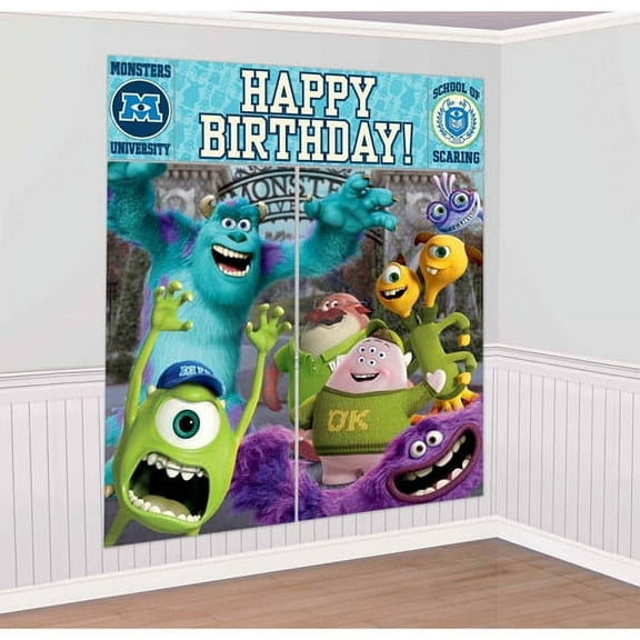 V.I.P. Monsters University Scene Setter Kit, 5 Pieces
