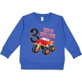 thumbnail image 2 of Inktastic Monster Truck How I Roll 3rd Birthday Toddler Sweatshirt, 2 of 4