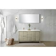 thumbnail image 2 of Lexora Home Lafarre 60" Double Quartz Top Bathroom Vanity with Rose Gold Faucet, 2 of 13
