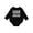 AB-Black, variant on No Place Like Home Except for Mimi's & Pop Pop's House Baby Fleece Bodysuit