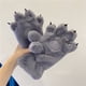 thumbnail image 3 of Guantes con Garras Animales Lindos Pata Oso Palma de Peluche Guantes de Dedo Completo para la Protección Contra el Calor Del Tiempo Frío, Duradero Y Acogedor Uso de Invierno, 3 of 3