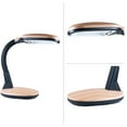 thumbnail image 6 of Lavish Home Natural Sunlight Desk Lamp with Adjustable Gooseneck, Woodgrain, 6 of 8