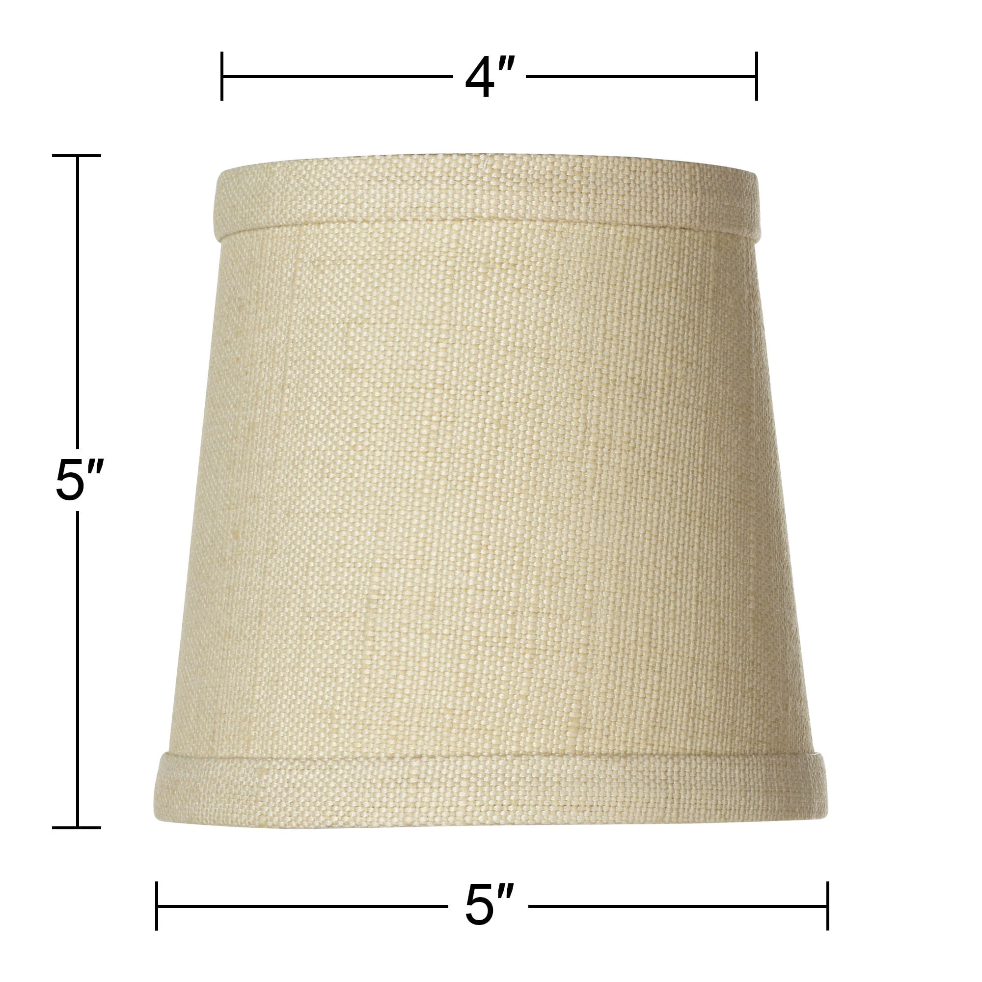 Springcrest Gerard Herbal Linen Drum Lamp Shade 4x5x5 (Clip-On)