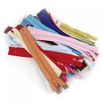 thumbnail image 2 of Lindbes 50pcs 7-inch /18cm Durable Nylon Closed End Zips Zippers for Sewing (Random Color), 2 of 5