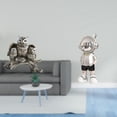 thumbnail image 2 of Escultura De Búho Astronauta Moderna, Adorno De Mesa Para Sala De Estar, Escritorio De Oficina, Figura Decorativa Creativa, Decoración De Inauguración De La Casa, 2 of 8