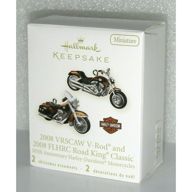 Hallmark Miniature Ornament - Harley-Davidson Motorcycles