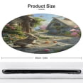 thumbnail image 2 of Easter Bunnies Rabbits Floral Medallion Round Rug - Small Round Area Rug, Soft Non-Slip Machine Washable Bedroom Mat Indoor Accent Entry Carpet for Office Desk Dorm Hallway, 2 of 7