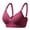 Red, variant on Aoochasliy Wireless Bras for Women Push Up Bra Wire Free Underwire Bras One Piece Bra Everyday Underwire Bras