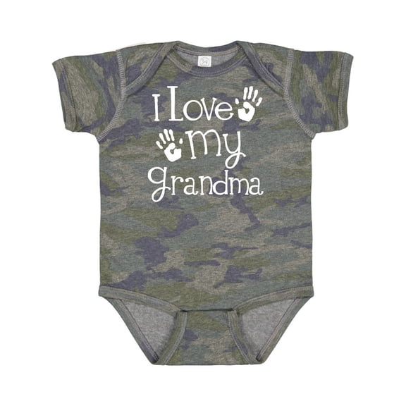 Inktastic I Love My Grandma Grandchild Boys or Girls Baby Bodysuit